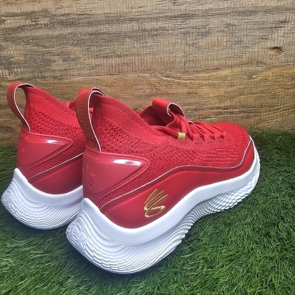 New Under Armour Curry Brand Curry Flow 8 'Chinese New Year'  Sz 6Y - Picture 5 of 12